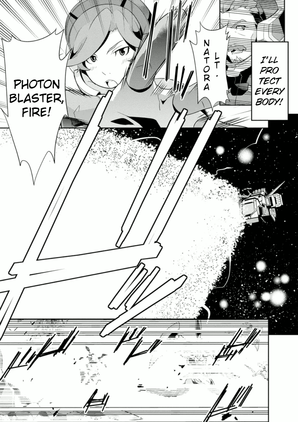 Mobile Suit Gundam AGE - Final Evolution Chapter 3 page 8 - Chapter 3: Life Scattered on the Blue Planet