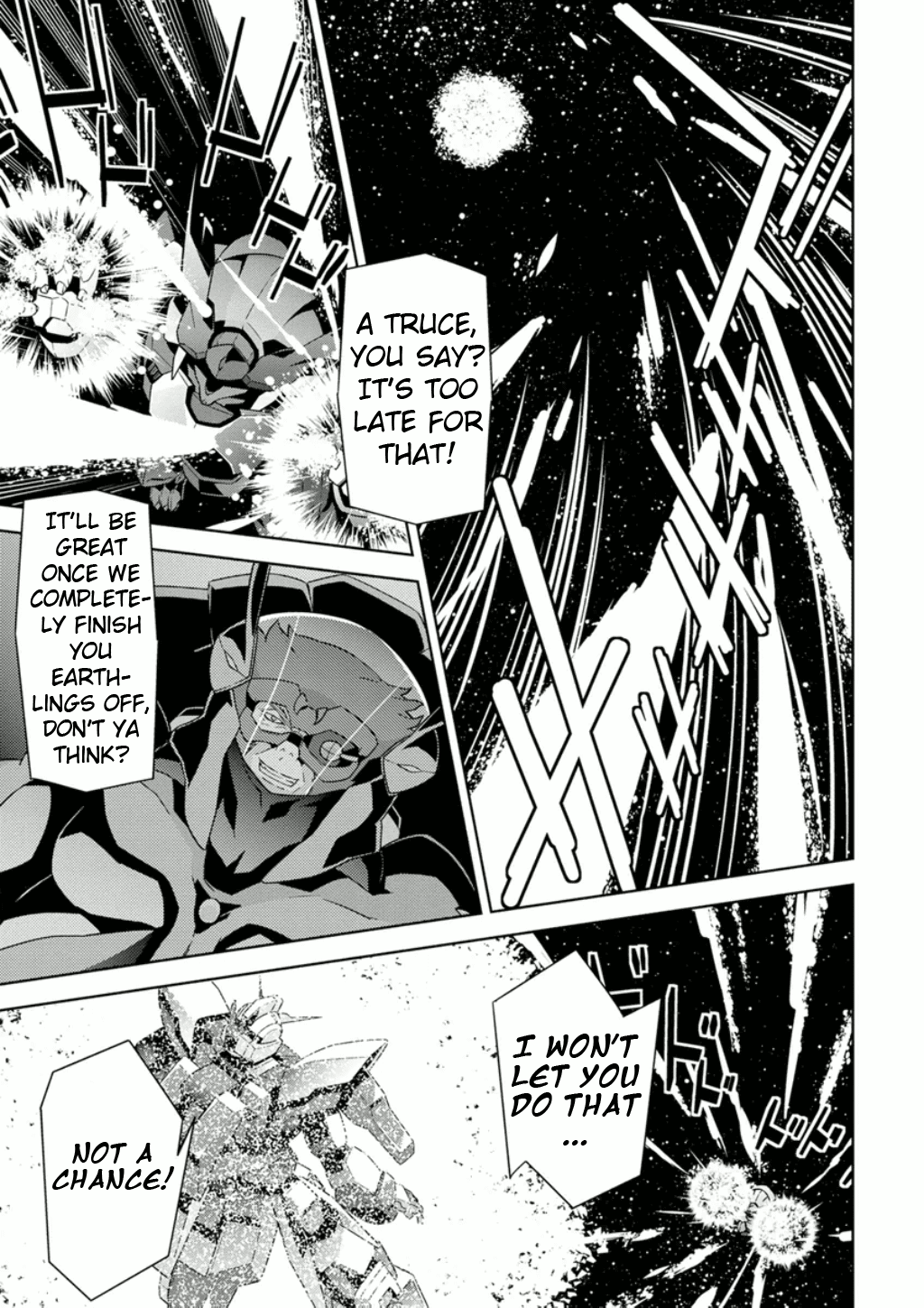 Mobile Suit Gundam AGE - Final Evolution Chapter 4 page 22 - Chapter 4: The Glitter of Despair