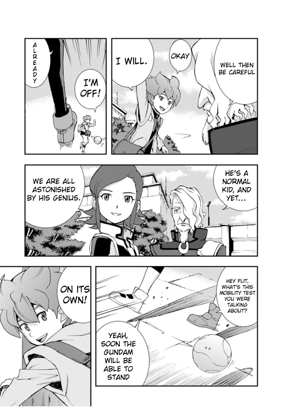 Mobile Suit Gundam AGE: First Evolution Chapter 1 page 11 - Chapter 1: The Savior, Gundam
