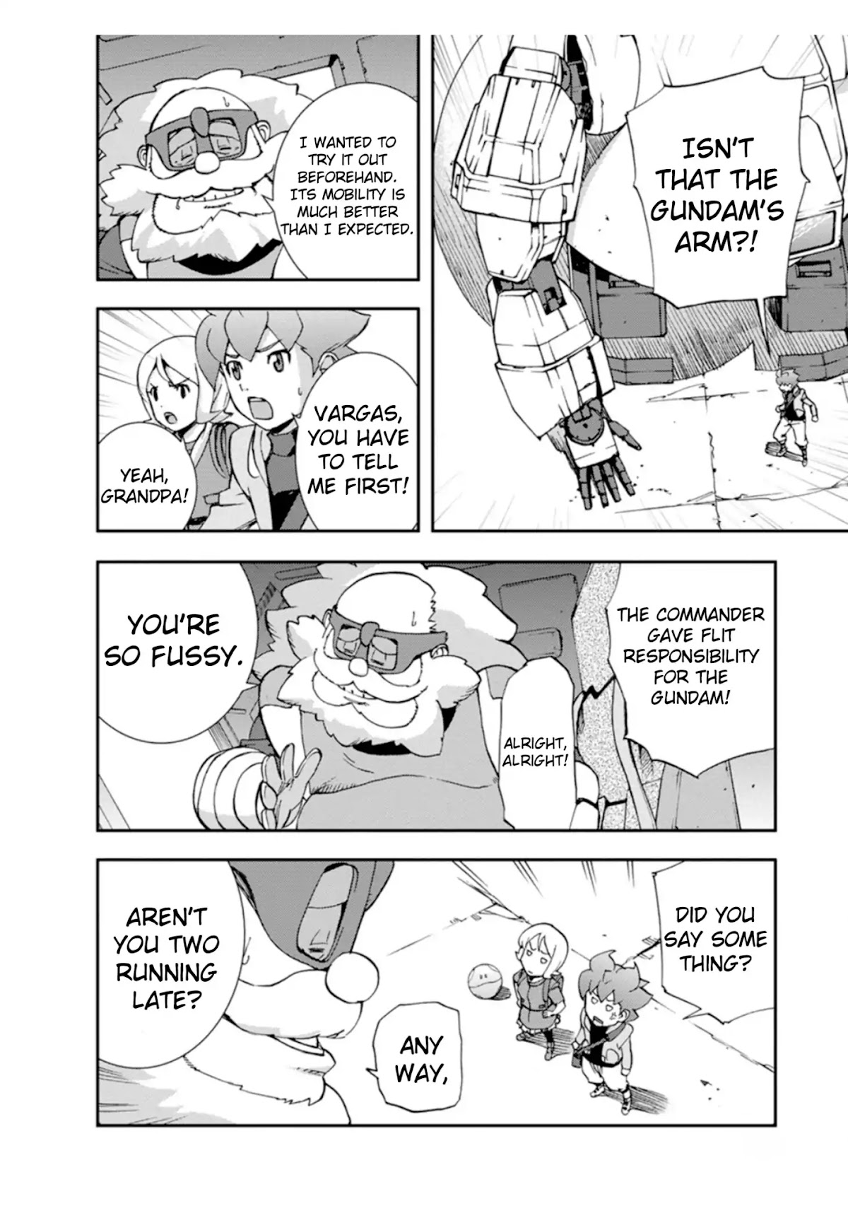 Mobile Suit Gundam AGE: First Evolution Chapter 1 page 14 - Chapter 1: The Savior, Gundam