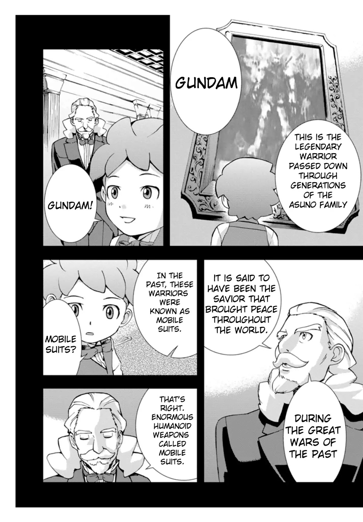 Mobile Suit Gundam AGE: First Evolution Chapter 1 page 18 - Chapter 1: The Savior, Gundam