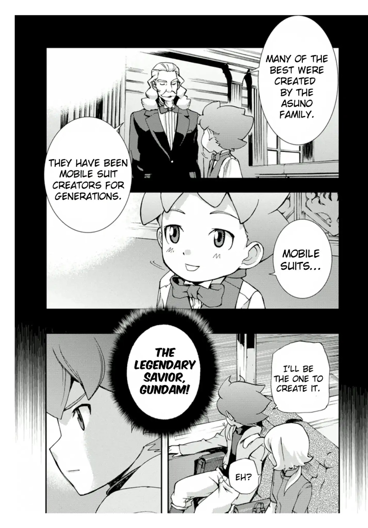 Mobile Suit Gundam AGE: First Evolution Chapter 1 page 19 - Chapter 1: The Savior, Gundam