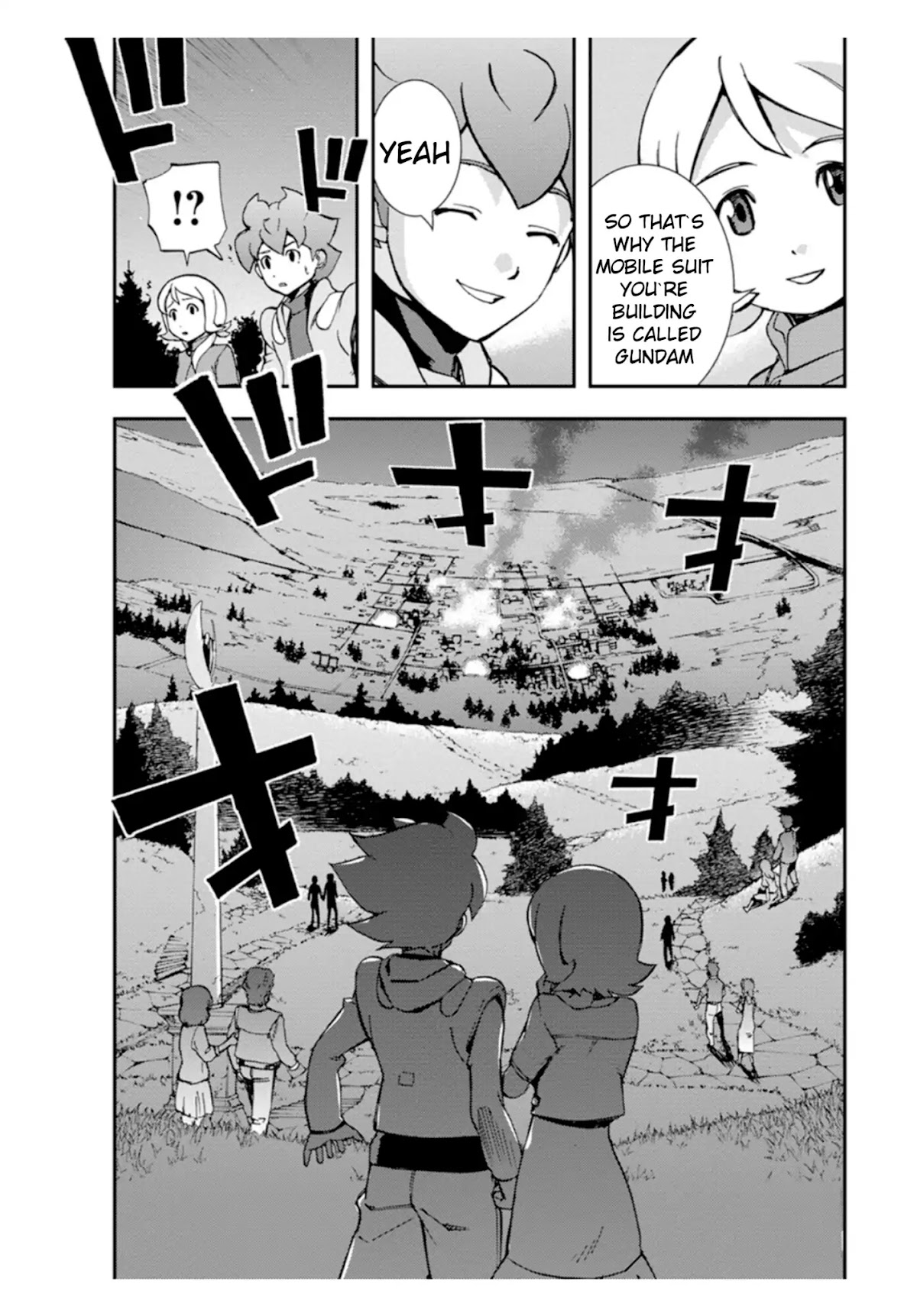 Mobile Suit Gundam AGE: First Evolution Chapter 1 page 27 - Chapter 1: The Savior, Gundam