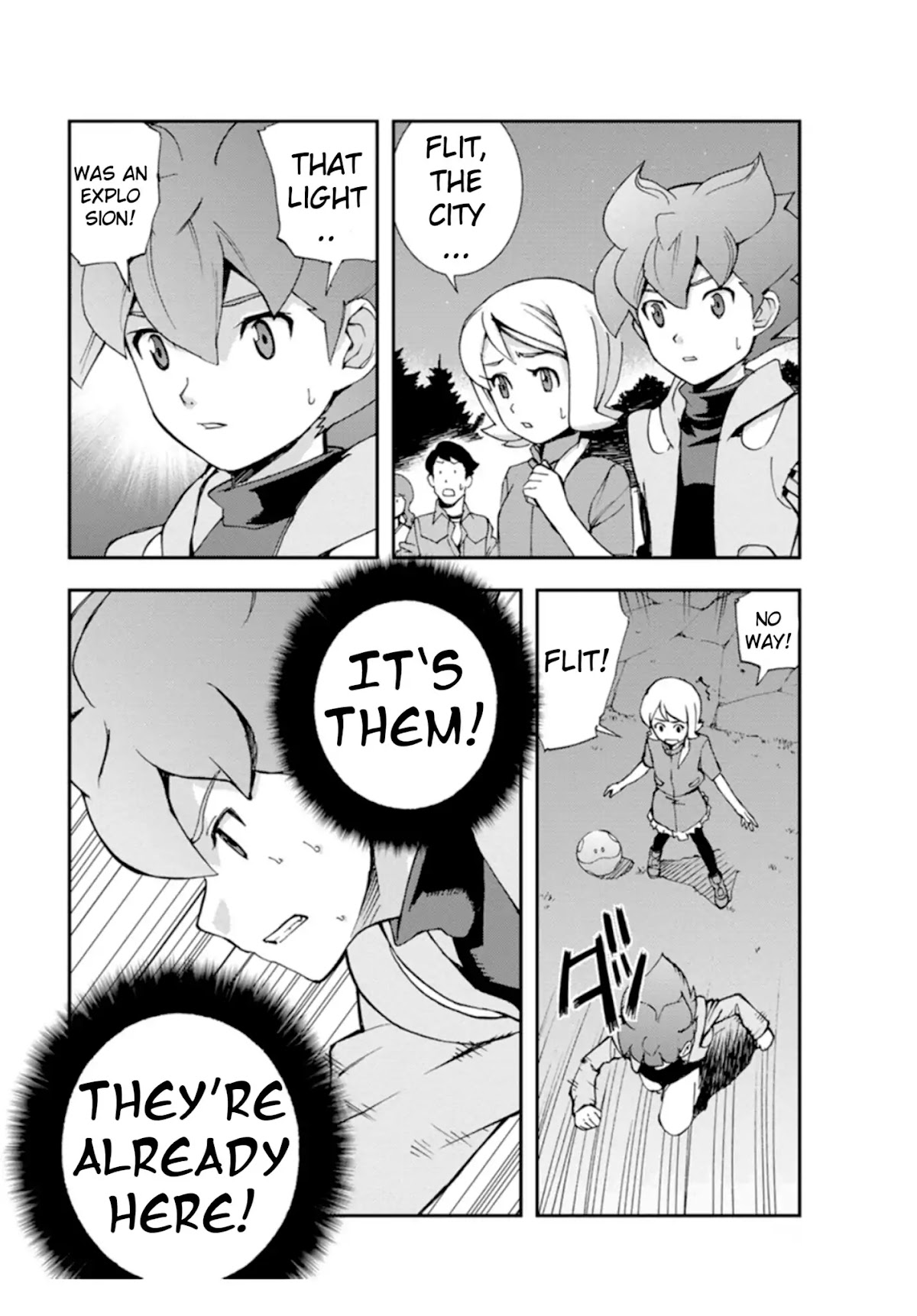 Mobile Suit Gundam AGE: First Evolution Chapter 1 page 28 - Chapter 1: The Savior, Gundam