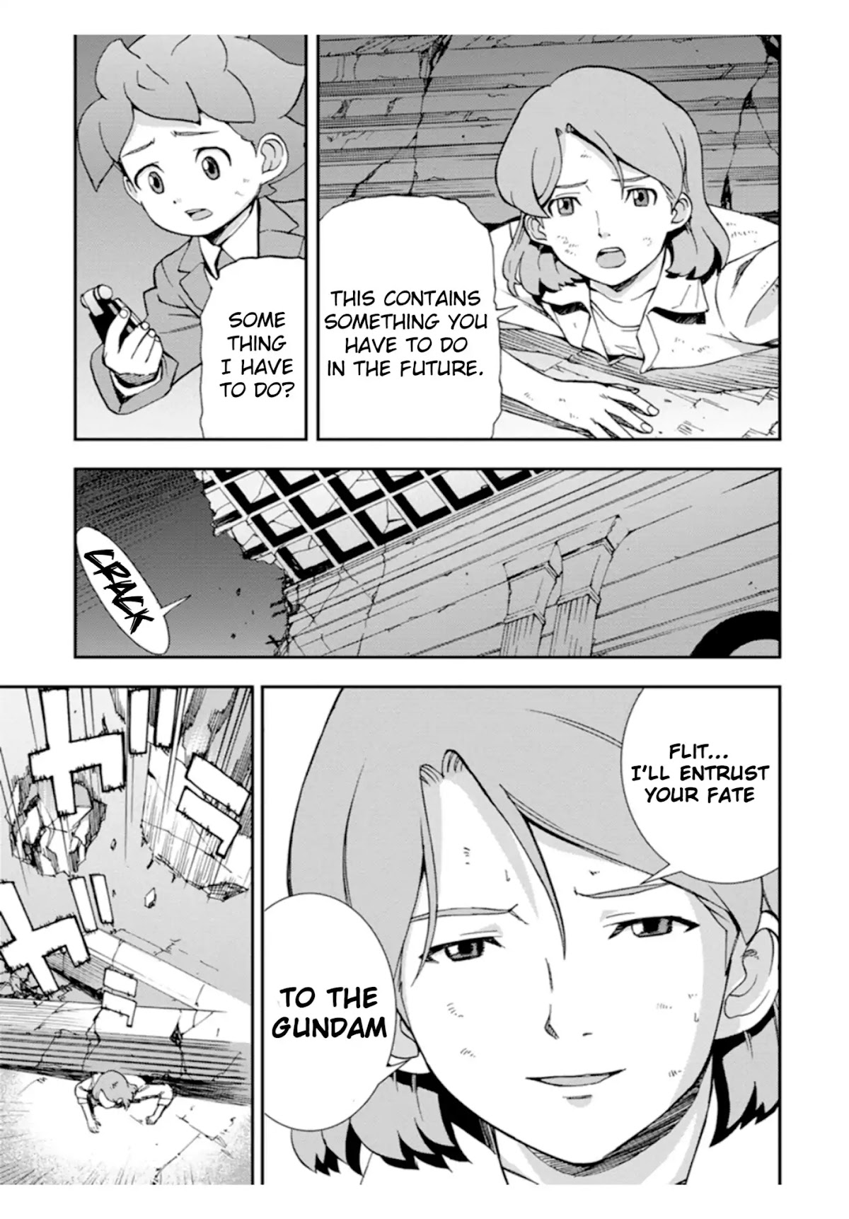 Mobile Suit Gundam AGE: First Evolution Chapter 1 page 3 - Chapter 1: The Savior, Gundam