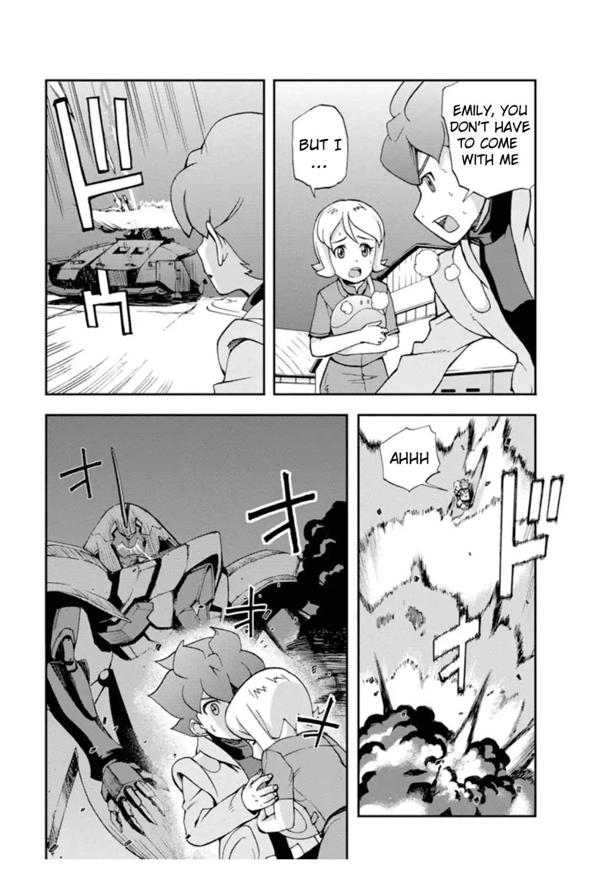 Mobile Suit Gundam AGE: First Evolution Chapter 1 page 34 - Chapter 1: The Savior, Gundam