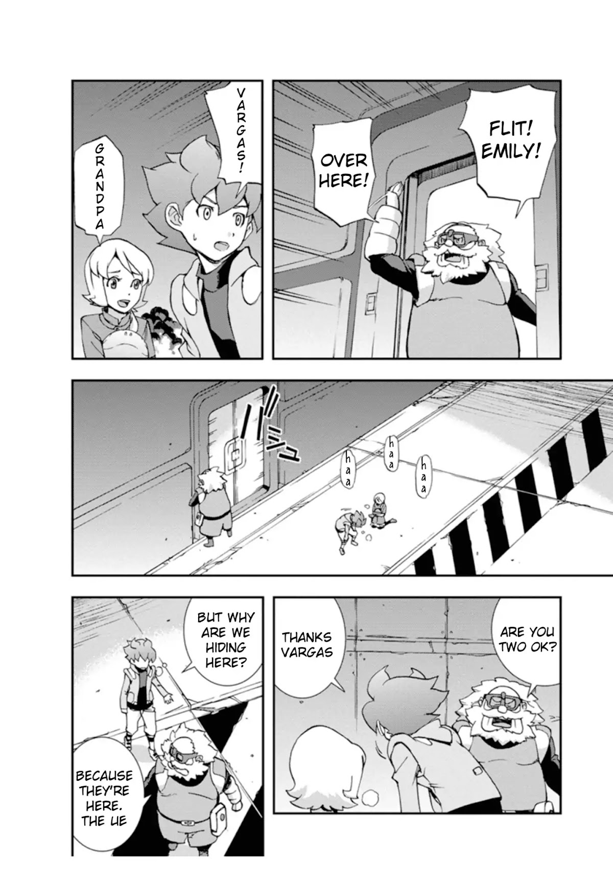 Mobile Suit Gundam AGE: First Evolution Chapter 1 page 36 - Chapter 1: The Savior, Gundam