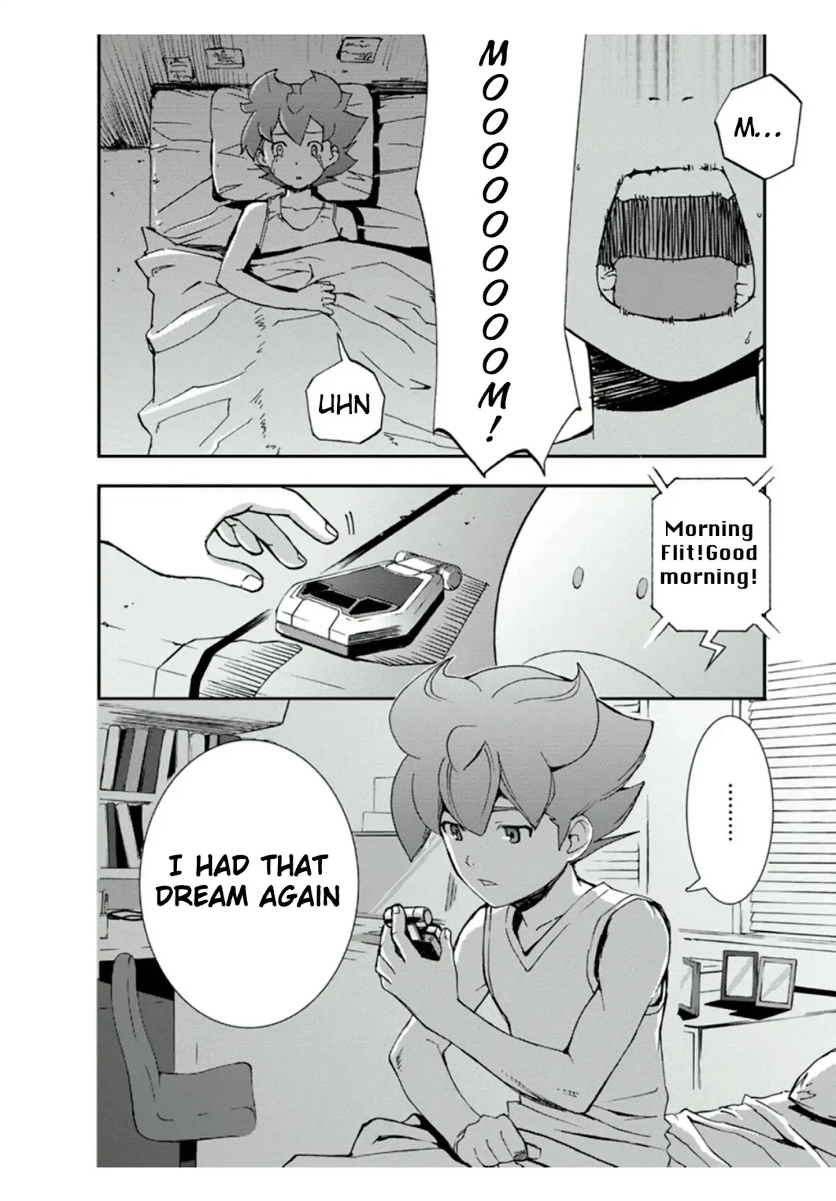 Mobile Suit Gundam AGE: First Evolution Chapter 1 page 4 - Chapter 1: The Savior, Gundam