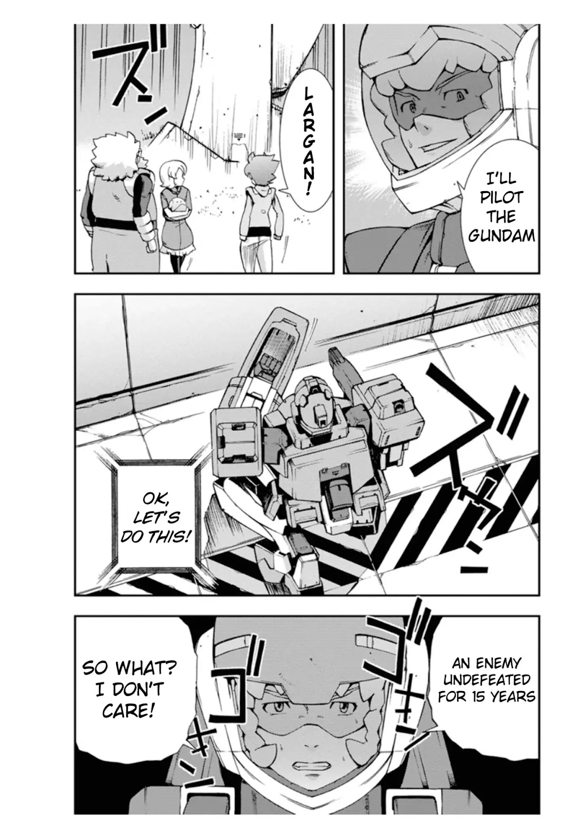 Mobile Suit Gundam AGE: First Evolution Chapter 1 page 41 - Chapter 1: The Savior, Gundam