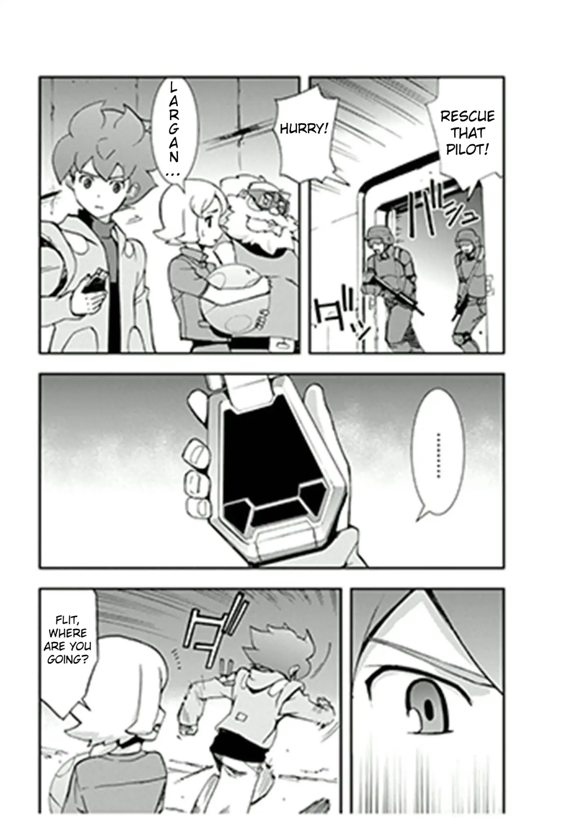 Mobile Suit Gundam AGE: First Evolution Chapter 1 page 44 - Chapter 1: The Savior, Gundam