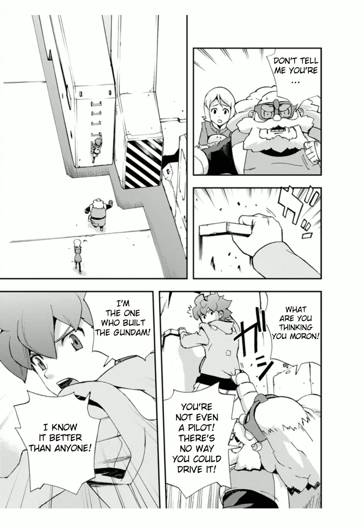 Mobile Suit Gundam AGE: First Evolution Chapter 1 page 45 - Chapter 1: The Savior, Gundam