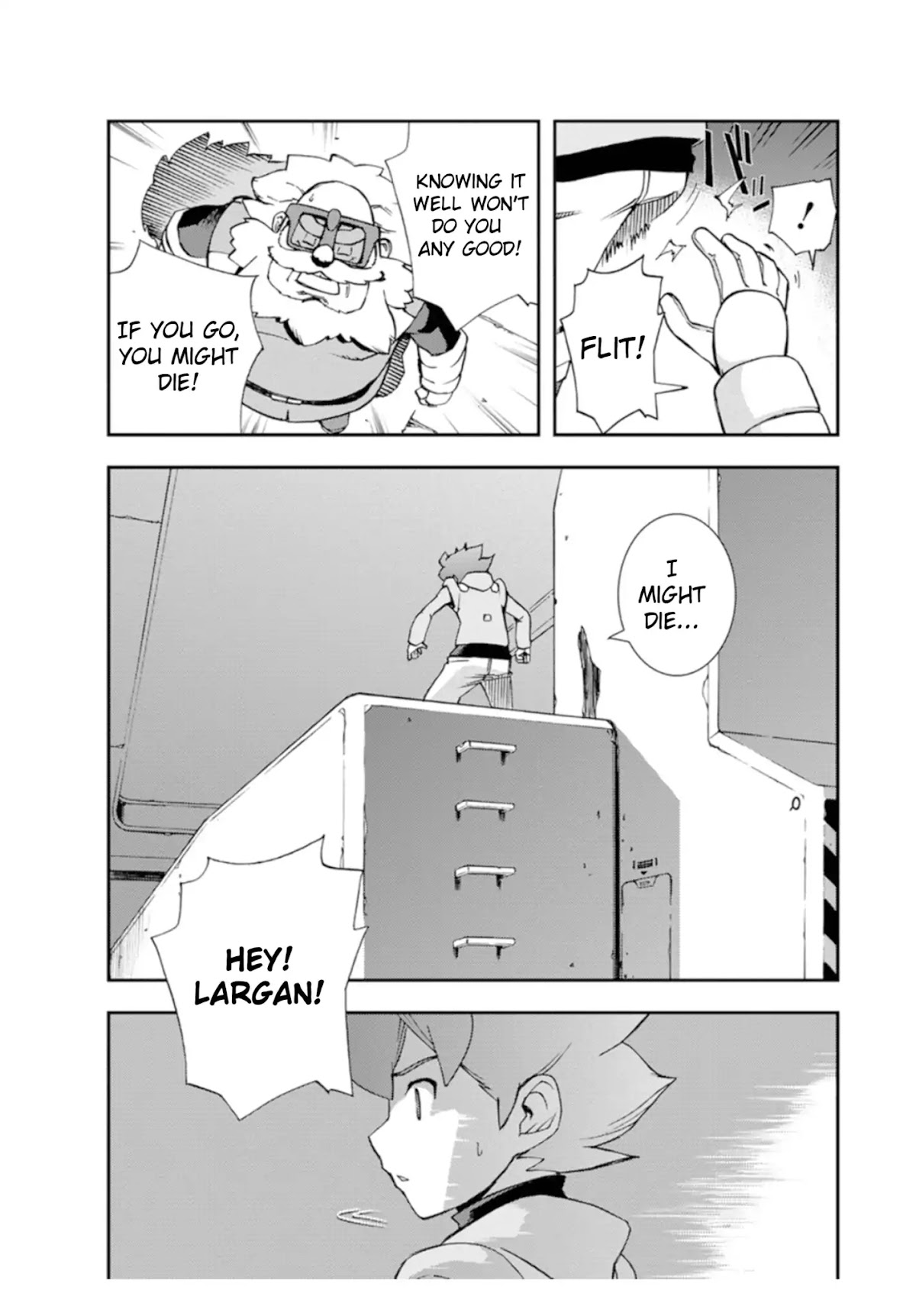 Mobile Suit Gundam AGE: First Evolution Chapter 1 page 46 - Chapter 1: The Savior, Gundam