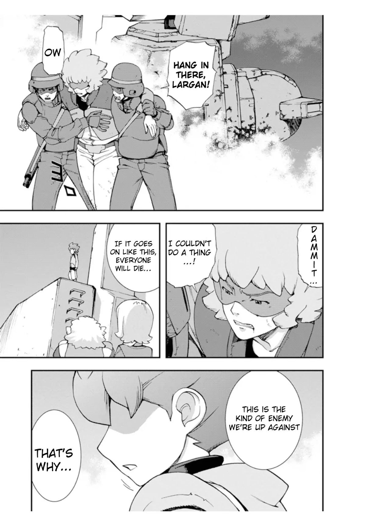 Mobile Suit Gundam AGE: First Evolution Chapter 1 page 47 - Chapter 1: The Savior, Gundam