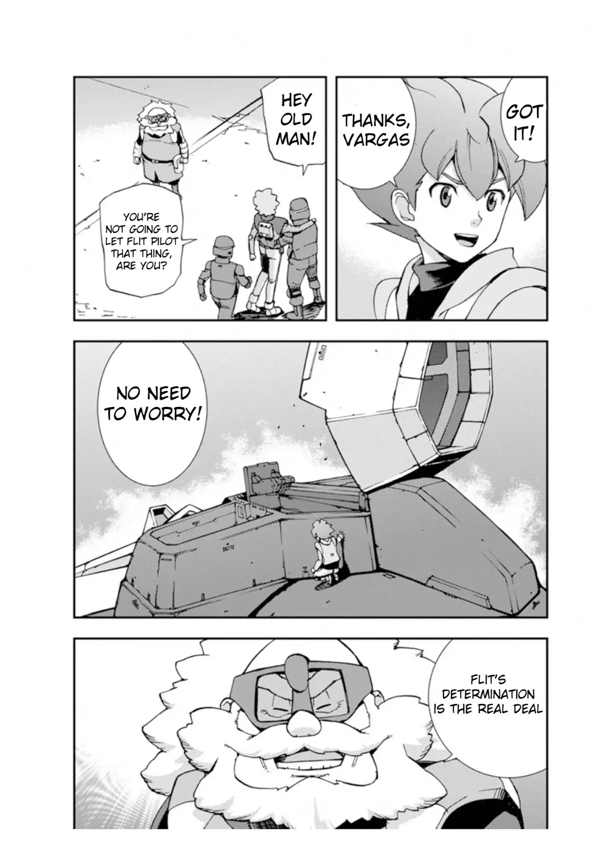 Mobile Suit Gundam AGE: First Evolution Chapter 1 page 49 - Chapter 1: The Savior, Gundam