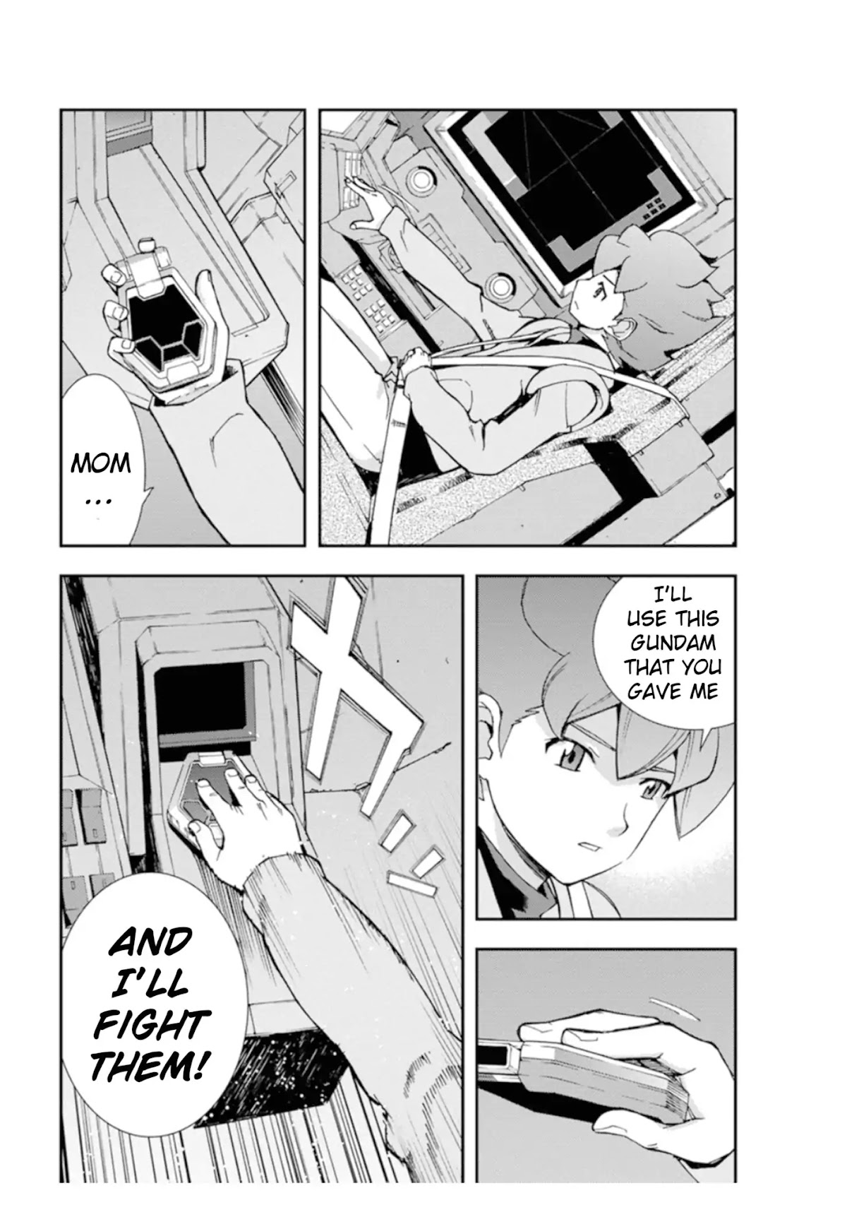 Mobile Suit Gundam AGE: First Evolution Chapter 1 page 50 - Chapter 1: The Savior, Gundam