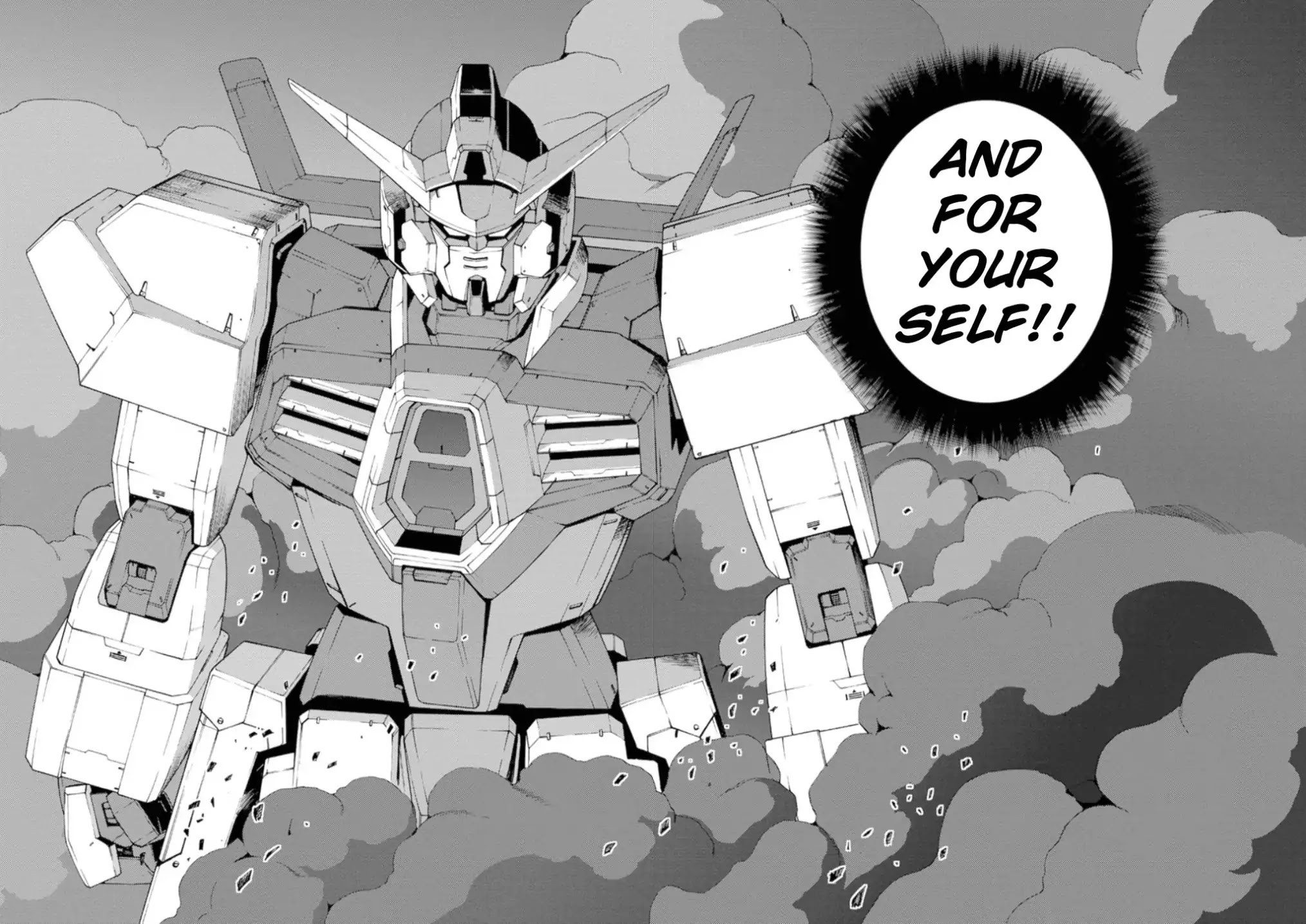 Mobile Suit Gundam AGE: First Evolution Chapter 1 page 56 - Chapter 1: The Savior, Gundam