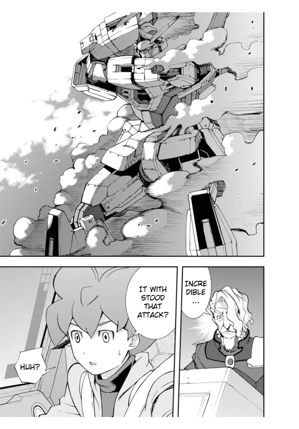 Mobile Suit Gundam AGE: First Evolution Chapter 1 page 58 - Chapter 1: The Savior, Gundam
