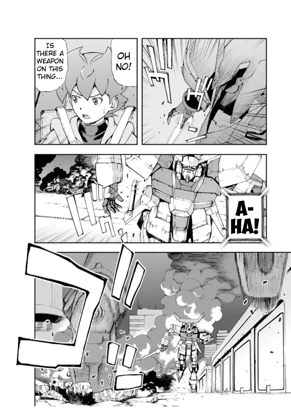 Mobile Suit Gundam AGE: First Evolution Chapter 1 page 59 - Chapter 1: The Savior, Gundam