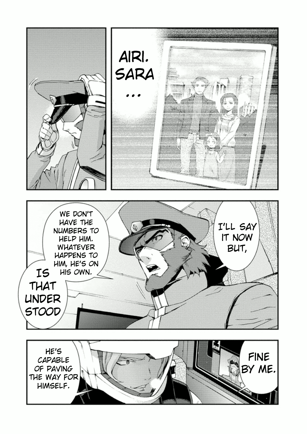 Mobile Suit Gundam AGE: First Evolution Chapter 10 page 16 - Chapter 10: Flash of Sorrow