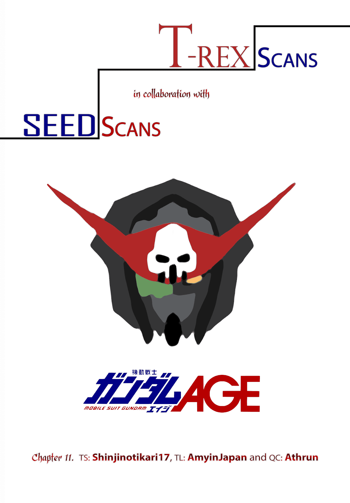 Mobile Suit Gundam AGE: First Evolution Chapter 11 page 1 - Chapter 11: Those Tears Falling in Space [END]