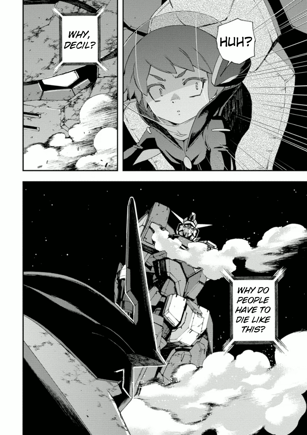 Mobile Suit Gundam AGE: First Evolution Chapter 11 page 13 - Chapter 11: Those Tears Falling in Space [END]