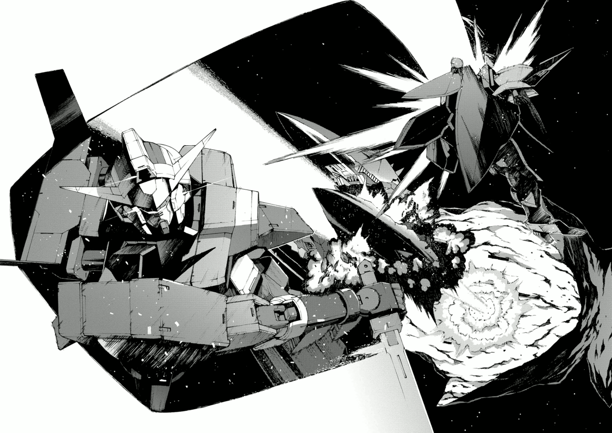 Mobile Suit Gundam AGE: First Evolution Chapter 11 page 21 - Chapter 11: Those Tears Falling in Space [END]