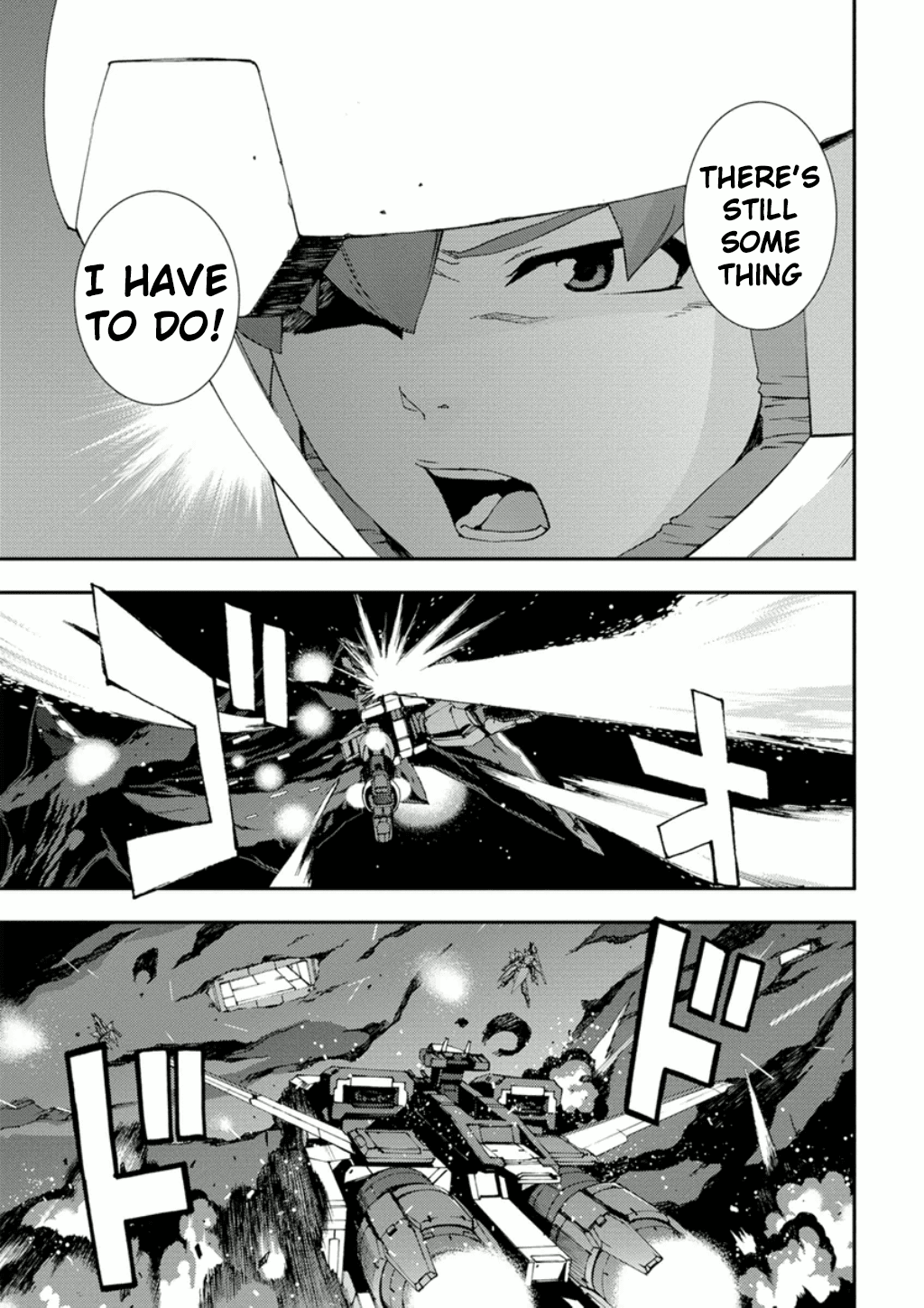 Mobile Suit Gundam AGE: First Evolution Chapter 11 page 25 - Chapter 11: Those Tears Falling in Space [END]
