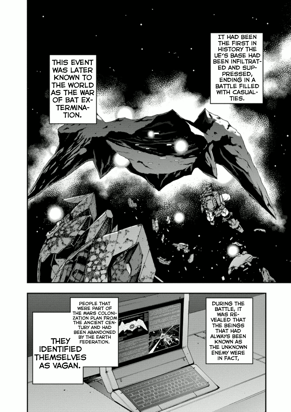 Mobile Suit Gundam AGE: First Evolution Chapter 11 page 28 - Chapter 11: Those Tears Falling in Space [END]