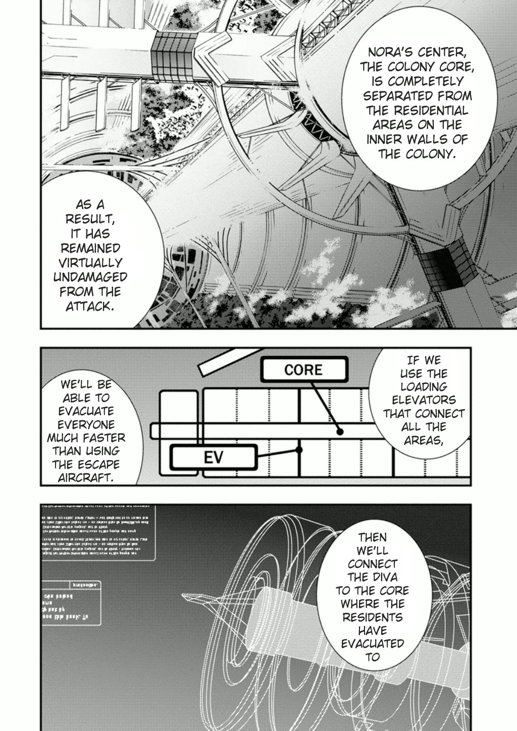 Mobile Suit Gundam AGE: First Evolution Chapter 2 page 13 - Chapter 2: The Collapse of Nora