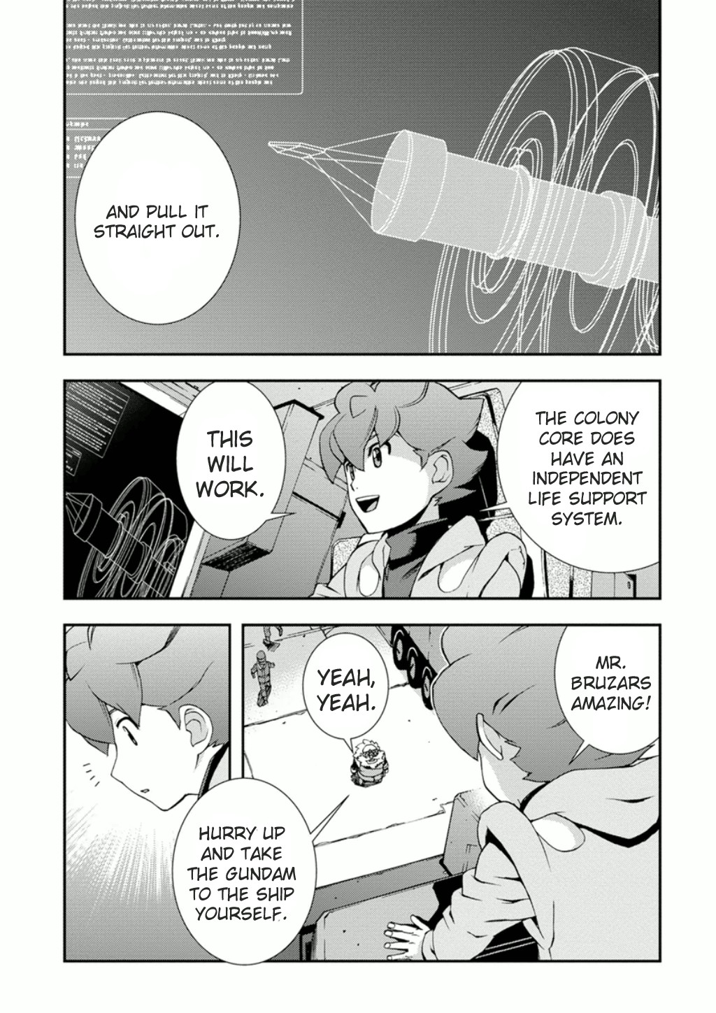 Mobile Suit Gundam AGE: First Evolution Chapter 2 page 14 - Chapter 2: The Collapse of Nora