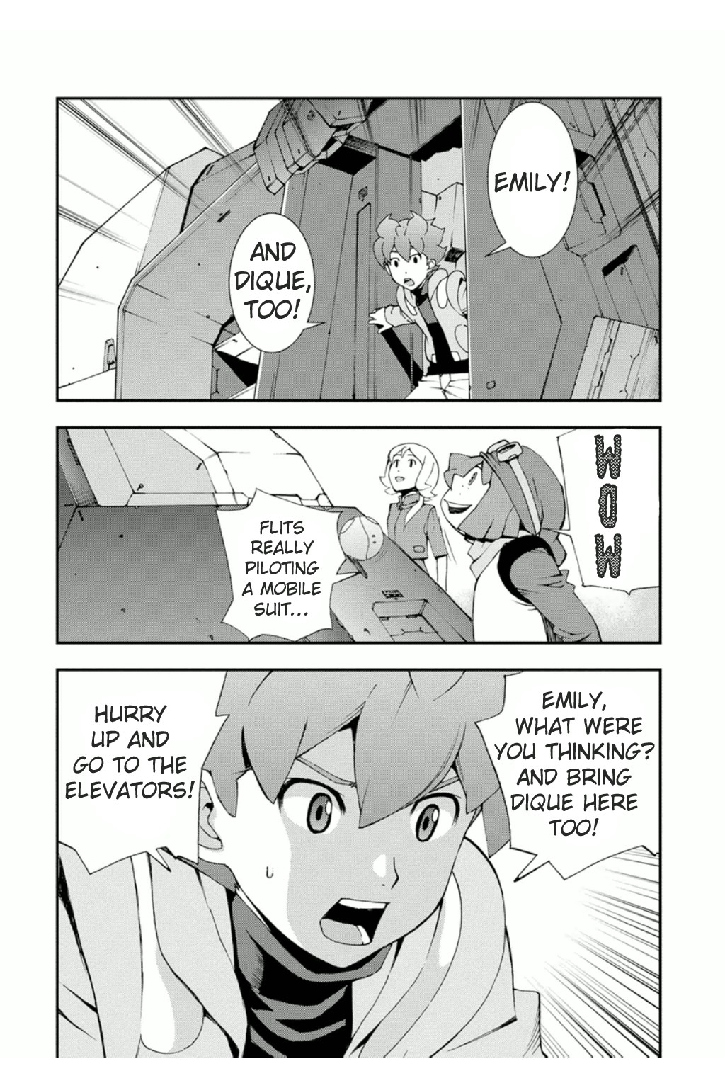 Mobile Suit Gundam AGE: First Evolution Chapter 2 page 17 - Chapter 2: The Collapse of Nora