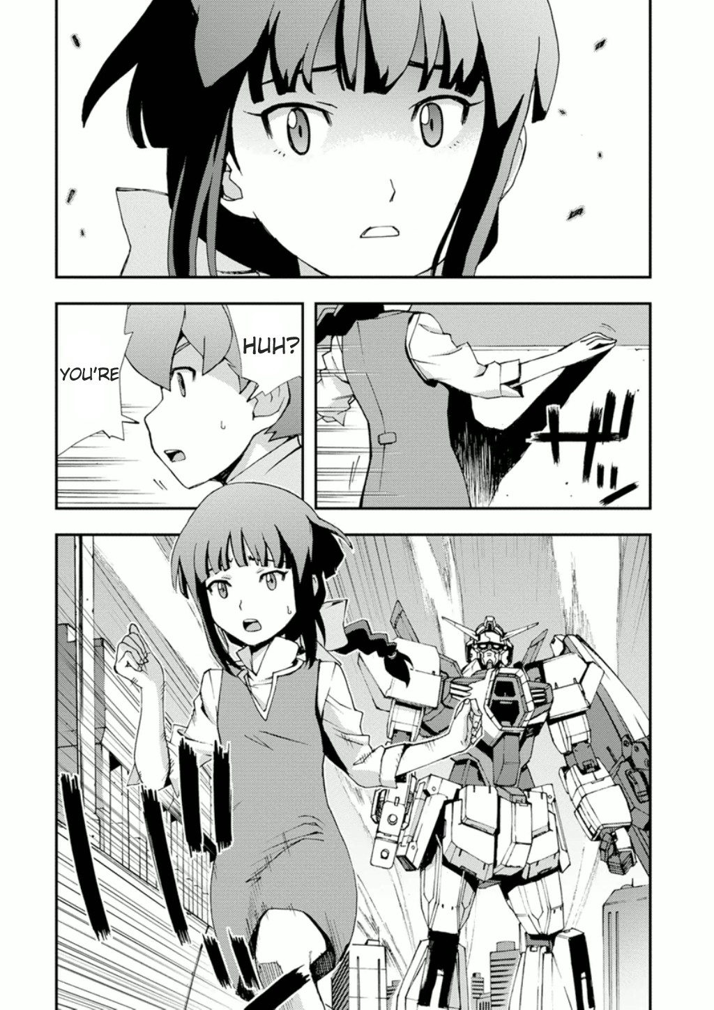 Mobile Suit Gundam AGE: First Evolution Chapter 2 page 25 - Chapter 2: The Collapse of Nora