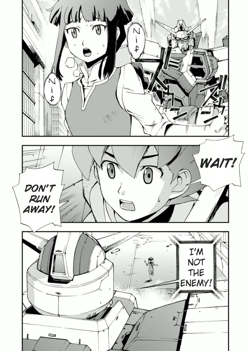 Mobile Suit Gundam AGE: First Evolution Chapter 2 page 28 - Chapter 2: The Collapse of Nora