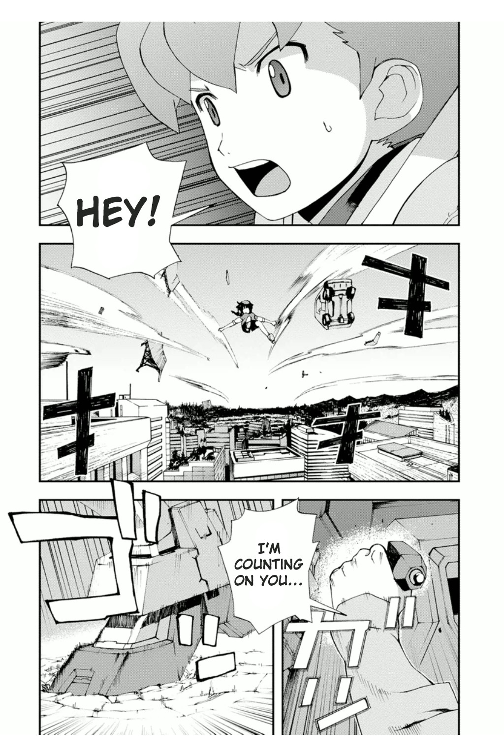 Mobile Suit Gundam AGE: First Evolution Chapter 2 page 33 - Chapter 2: The Collapse of Nora