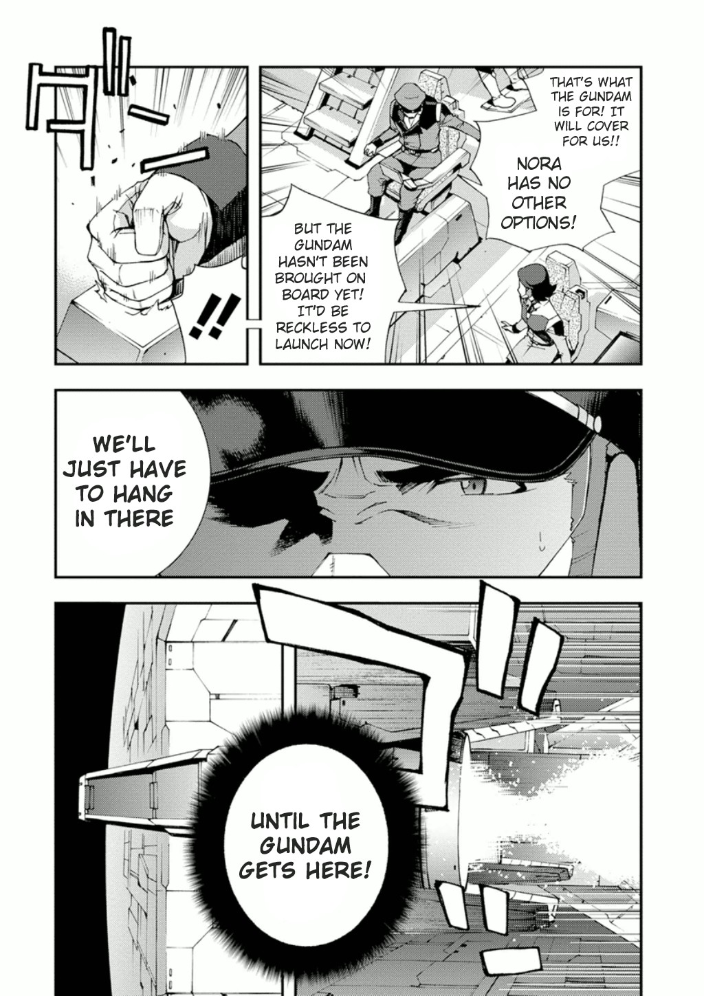 Mobile Suit Gundam AGE: First Evolution Chapter 2 page 38 - Chapter 2: The Collapse of Nora