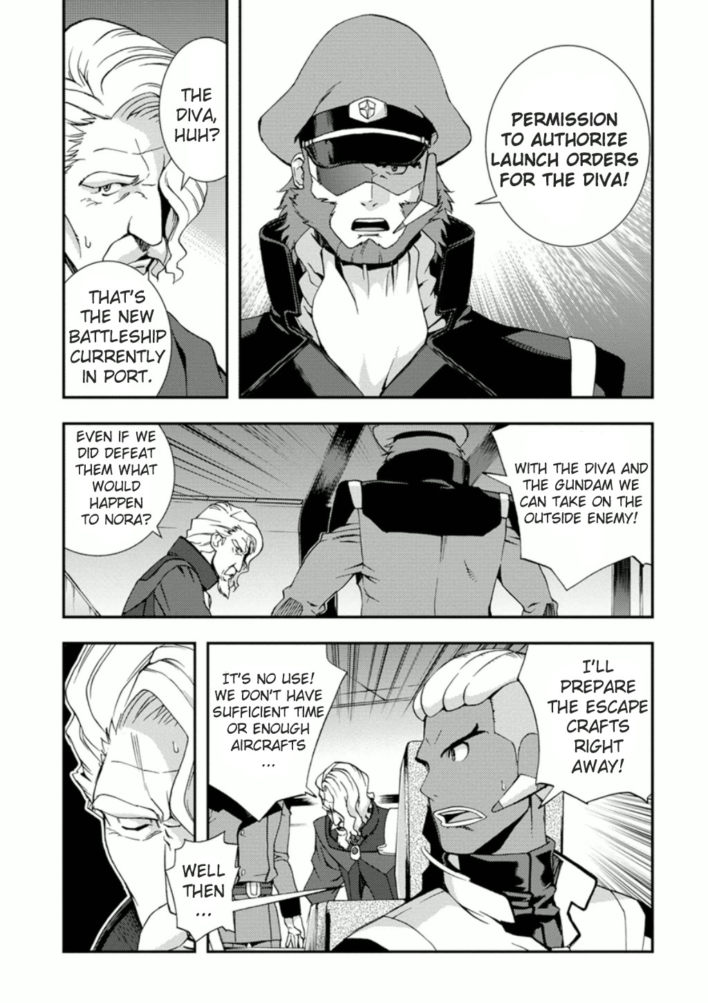 Mobile Suit Gundam AGE: First Evolution Chapter 2 page 6 - Chapter 2: The Collapse of Nora
