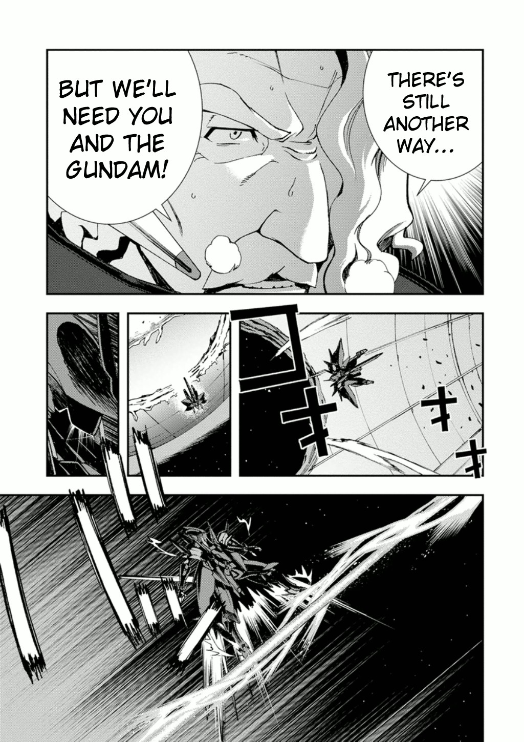 Mobile Suit Gundam AGE: First Evolution Chapter 3 page 36 - Chapter 3: The Power of AGE