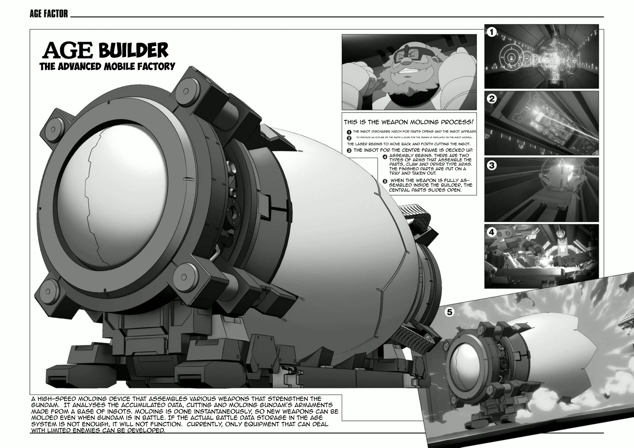 Mobile Suit Gundam AGE: First Evolution Chapter 3 page 51 - Chapter 3: The Power of AGE