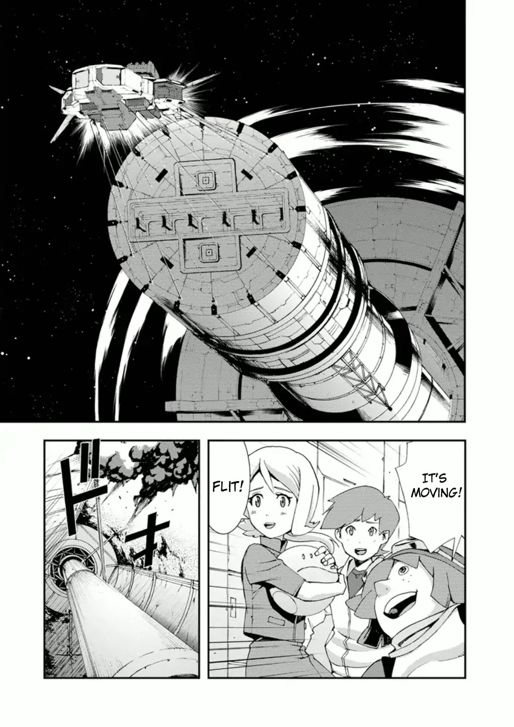 Mobile Suit Gundam AGE: First Evolution Chapter 4 page 20 - Chapter 4: The Problematic Great Departure