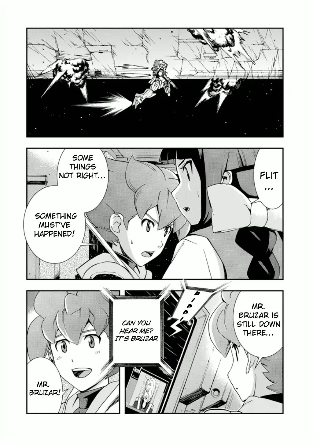 Mobile Suit Gundam AGE: First Evolution Chapter 4 page 24 - Chapter 4: The Problematic Great Departure