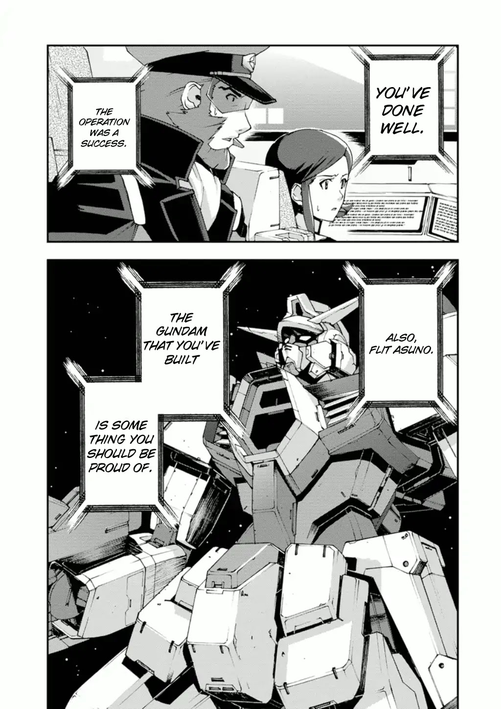 Mobile Suit Gundam AGE: First Evolution Chapter 4 page 25 - Chapter 4: The Problematic Great Departure