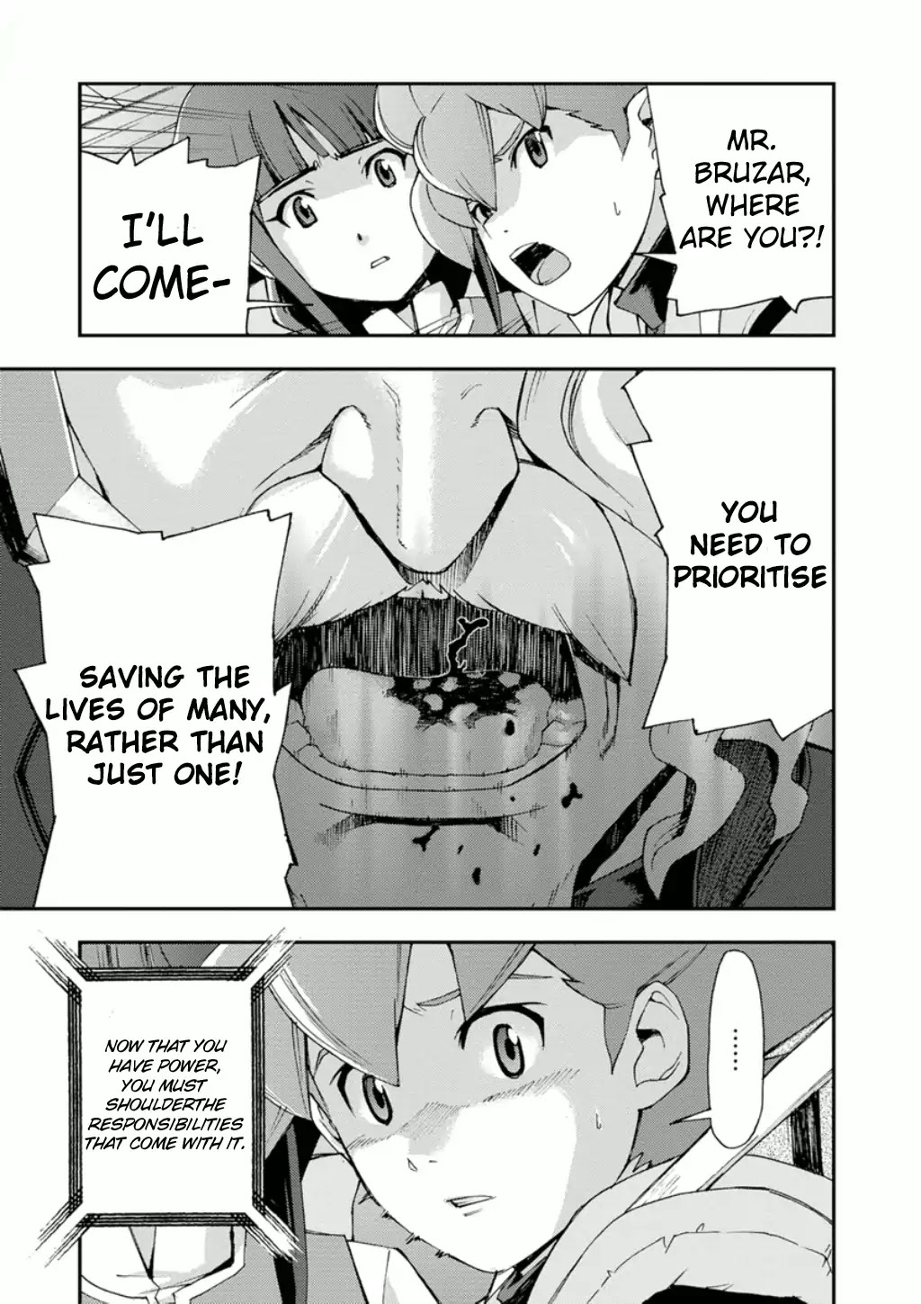 Mobile Suit Gundam AGE: First Evolution Chapter 4 page 26 - Chapter 4: The Problematic Great Departure