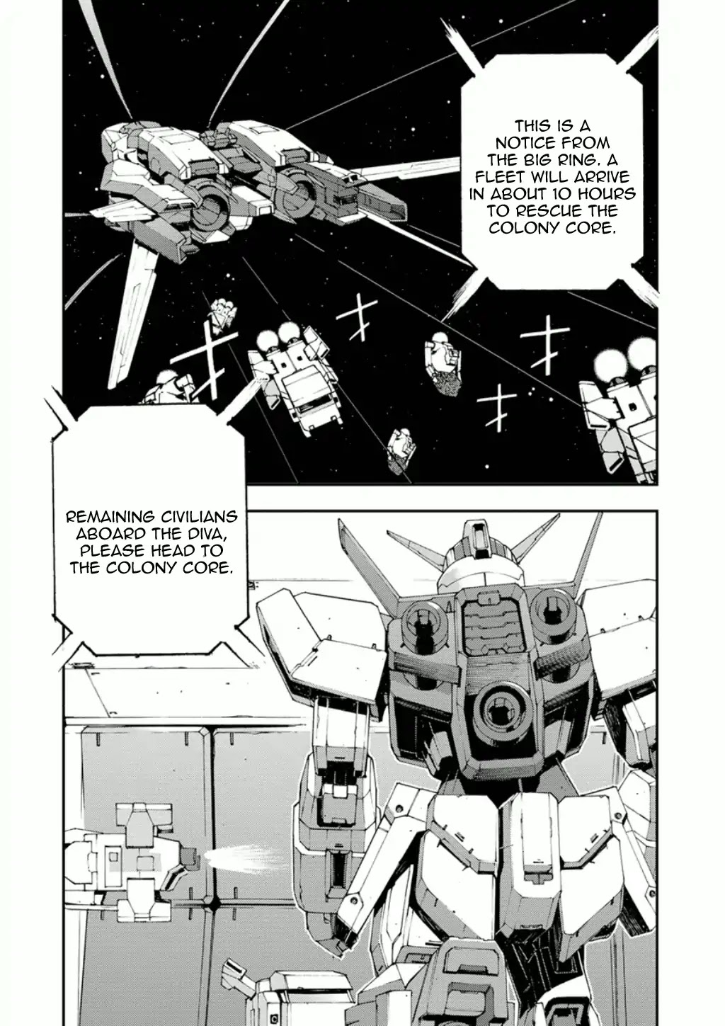 Mobile Suit Gundam AGE: First Evolution Chapter 4 page 34 - Chapter 4: The Problematic Great Departure