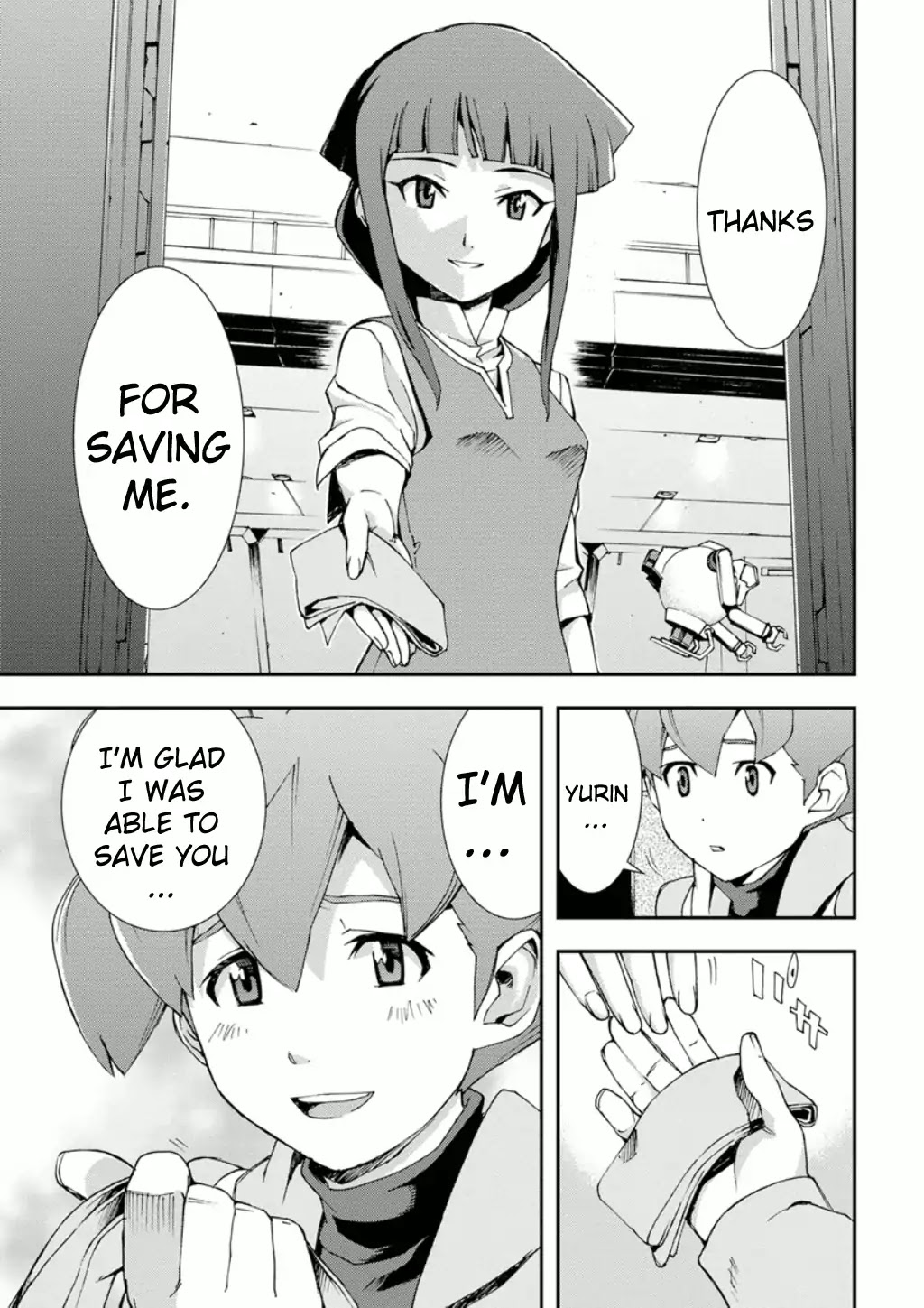 Mobile Suit Gundam AGE: First Evolution Chapter 4 page 36 - Chapter 4: The Problematic Great Departure