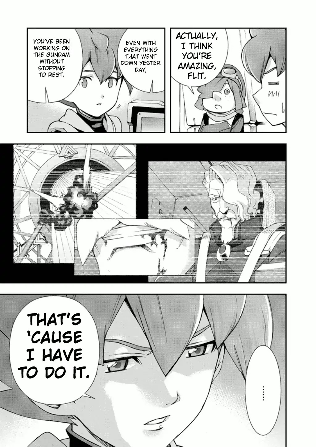 Mobile Suit Gundam AGE: First Evolution Chapter 5 page 10 - Chapter 5: White Wolf