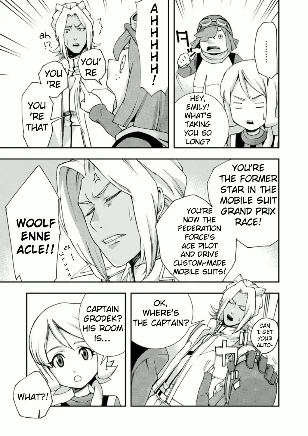 Mobile Suit Gundam AGE: First Evolution Chapter 5 page 14 - Chapter 5: White Wolf