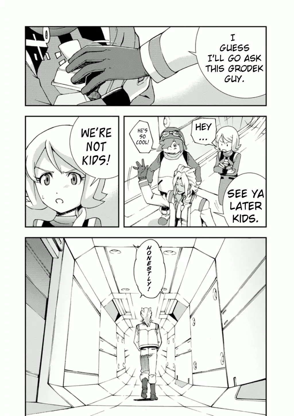 Mobile Suit Gundam AGE: First Evolution Chapter 5 page 16 - Chapter 5: White Wolf