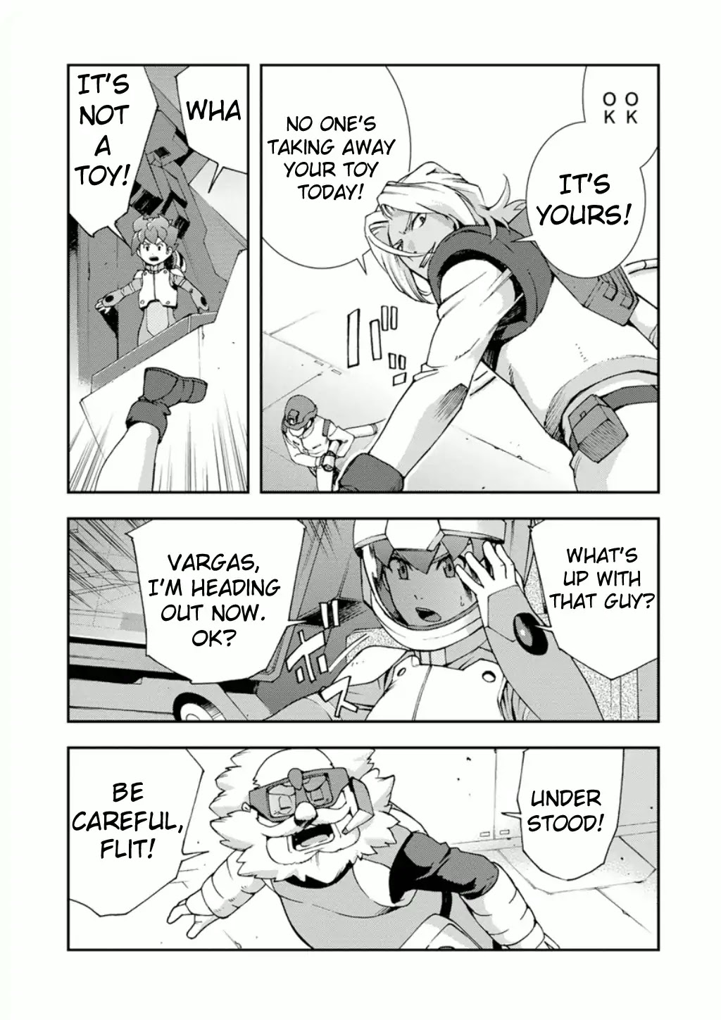 Mobile Suit Gundam AGE: First Evolution Chapter 5 page 25 - Chapter 5: White Wolf