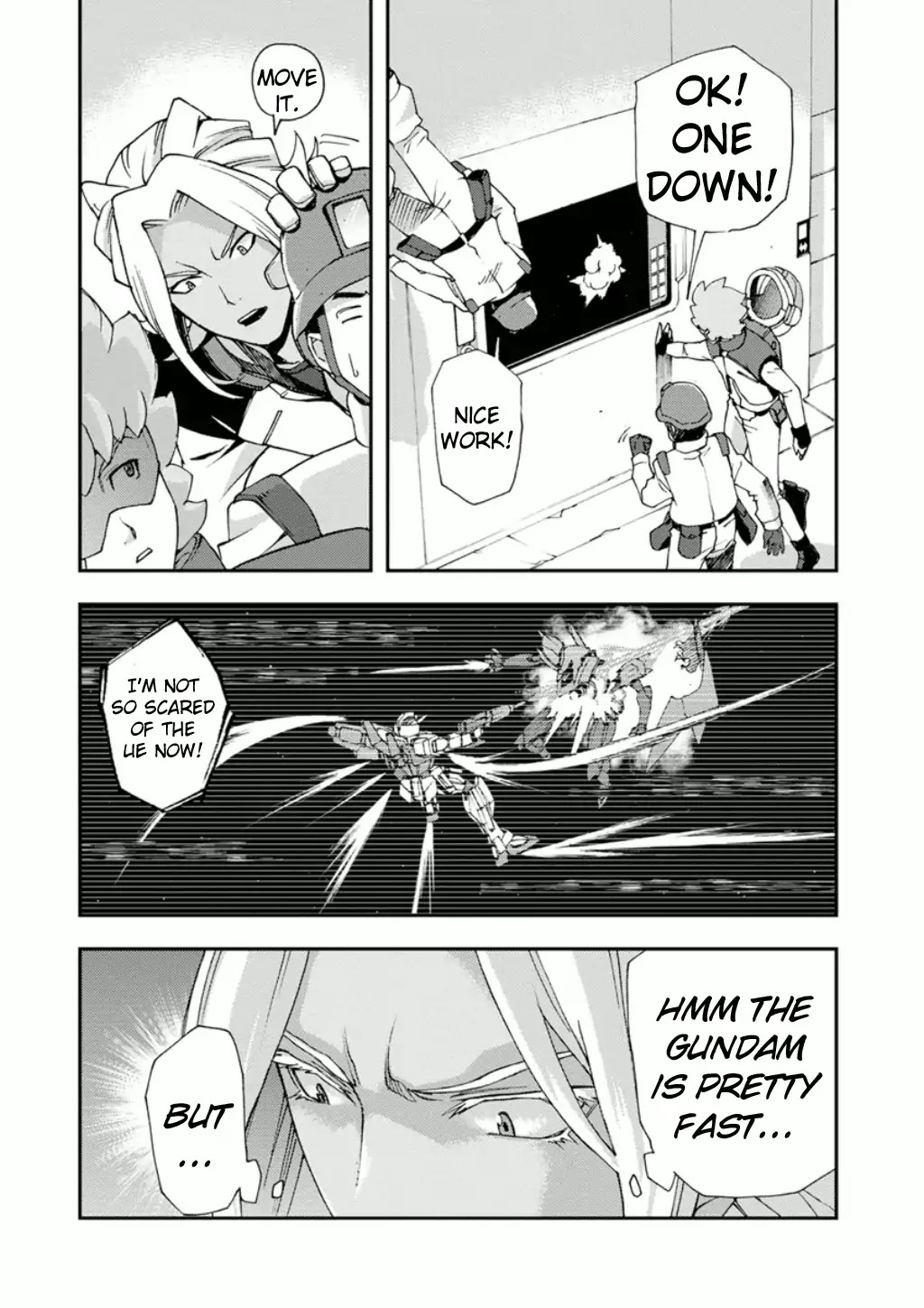 Mobile Suit Gundam AGE: First Evolution Chapter 5 page 30 - Chapter 5: White Wolf