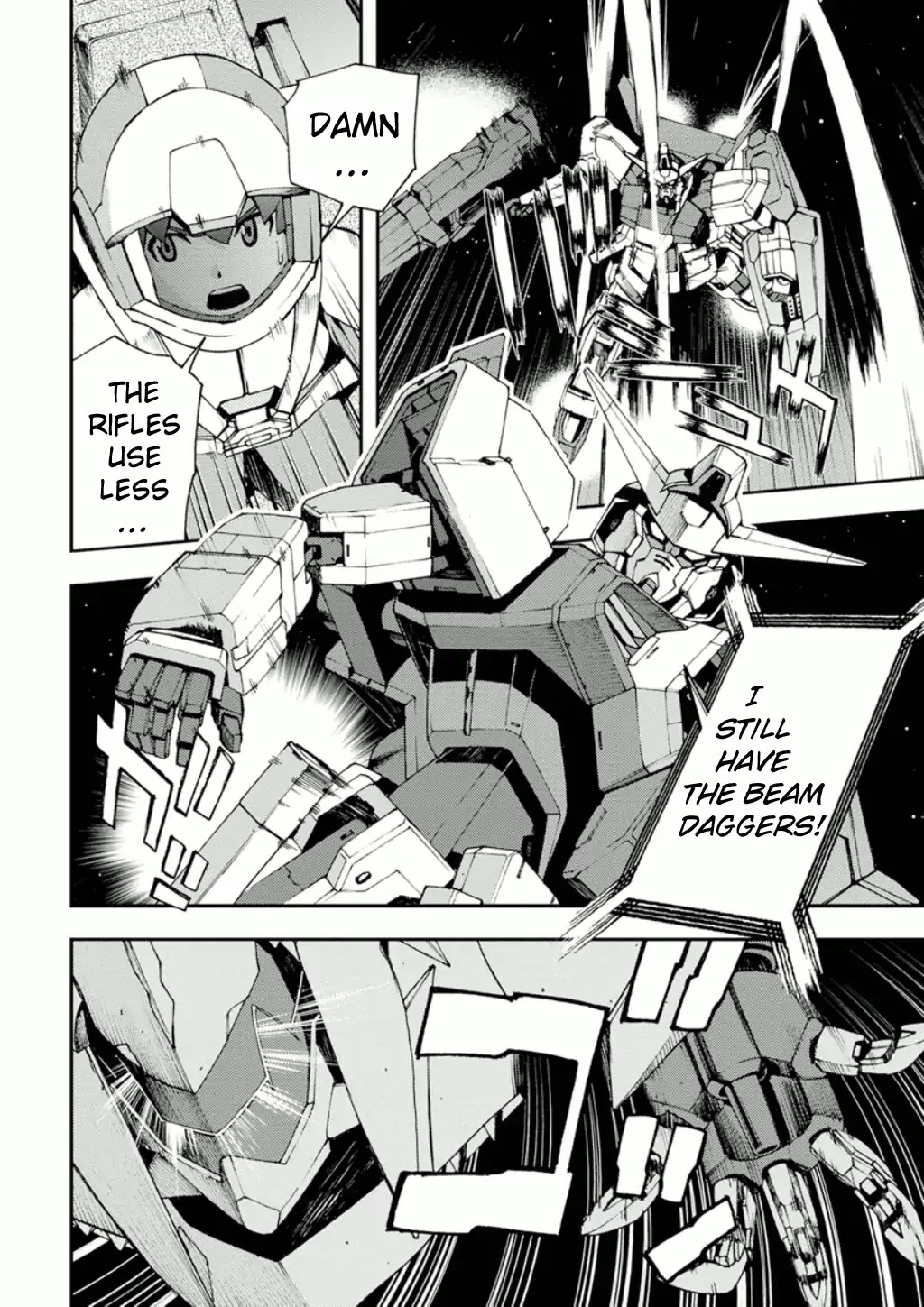 Mobile Suit Gundam AGE: First Evolution Chapter 5 page 35 - Chapter 5: White Wolf